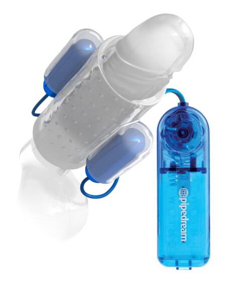 Funda para Pene Doble Vibración Transparente