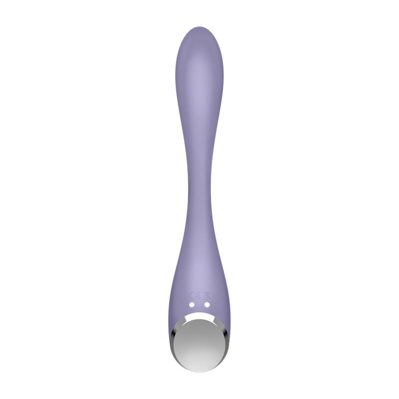 G-Spot Flex 5+ Multi Vibrador con Satisfyer Connect APP Lilac - Imagen 4