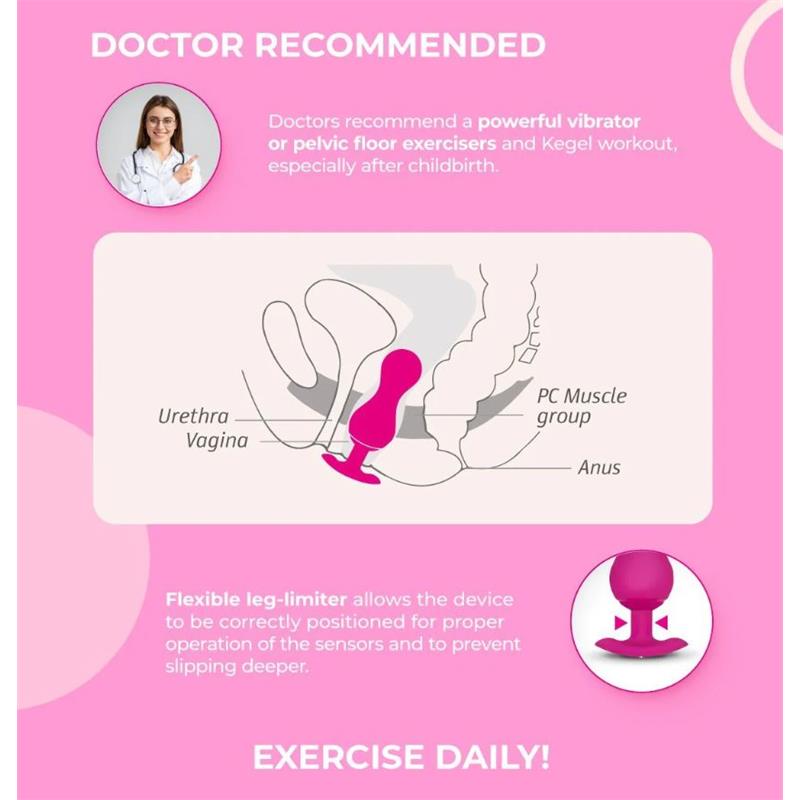 Gballs 3 Bolas Kegel con App Petal Rose - Imagen 11