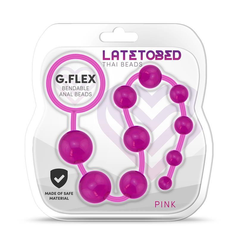 G.Flex Bolas Tailandesas Flexibles Rosa - Imagen 4