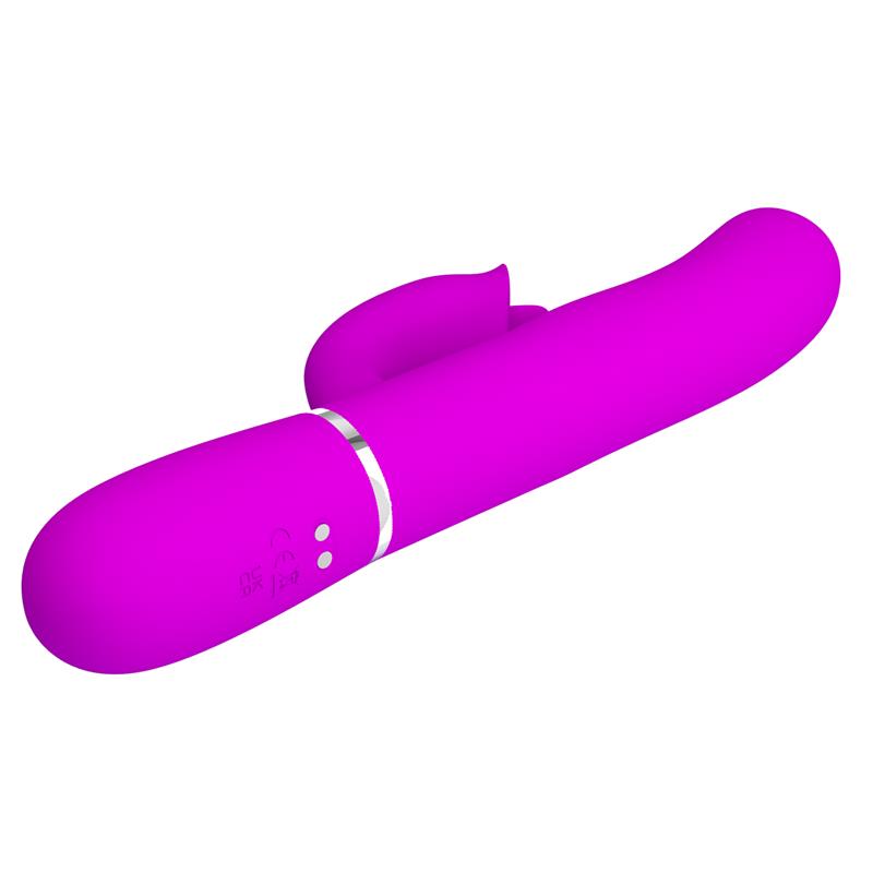Gigi Vibrador con Licking y Thumping Fucsia - Imagen 7