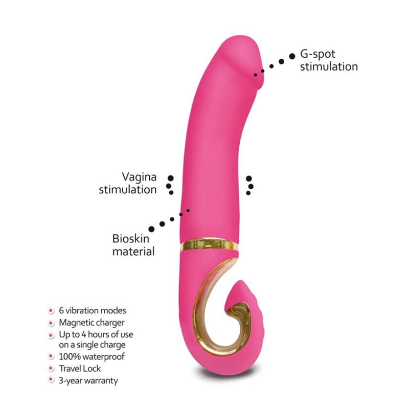 Gjay Neon Vibrador Rose - Imagen 4