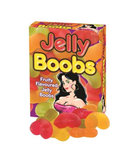 Gominolas Forma de Pecho Sabor Frutas 120 gr