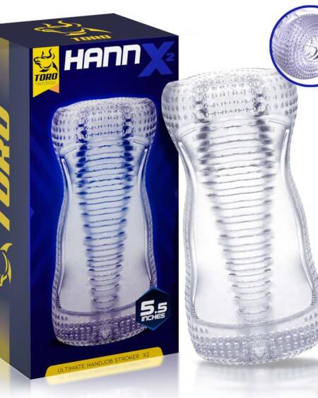 Hannx2 Masturbador Manual Ultimate Open Concept 5.5