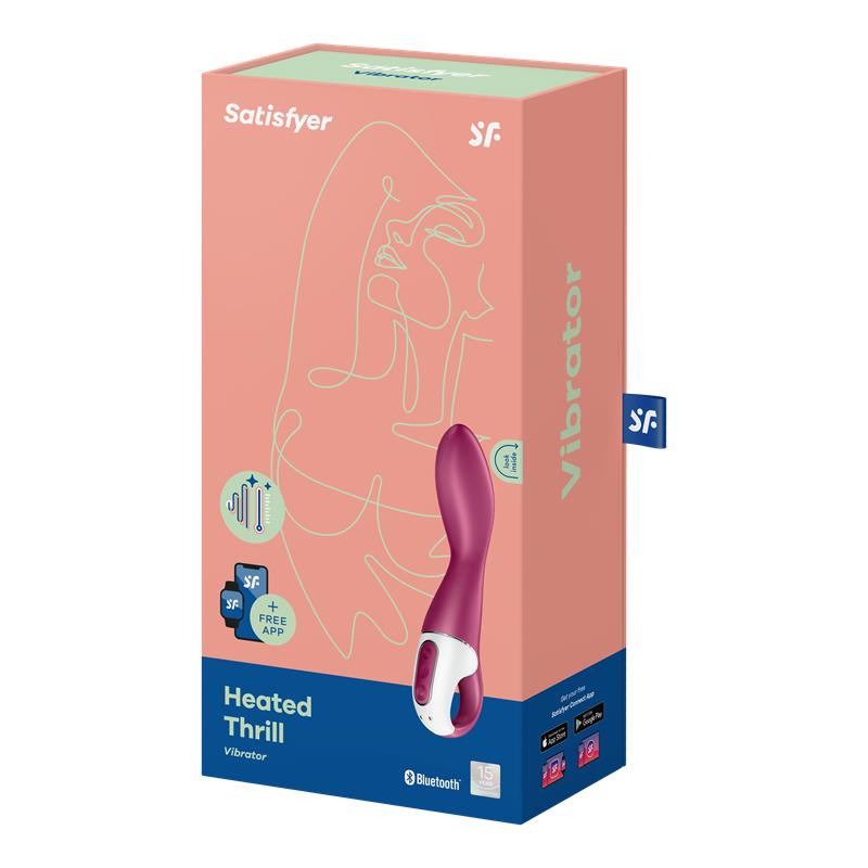 Heated Thrill Vibrador Efecto Calor APP Satisfyer Connect - Imagen 8