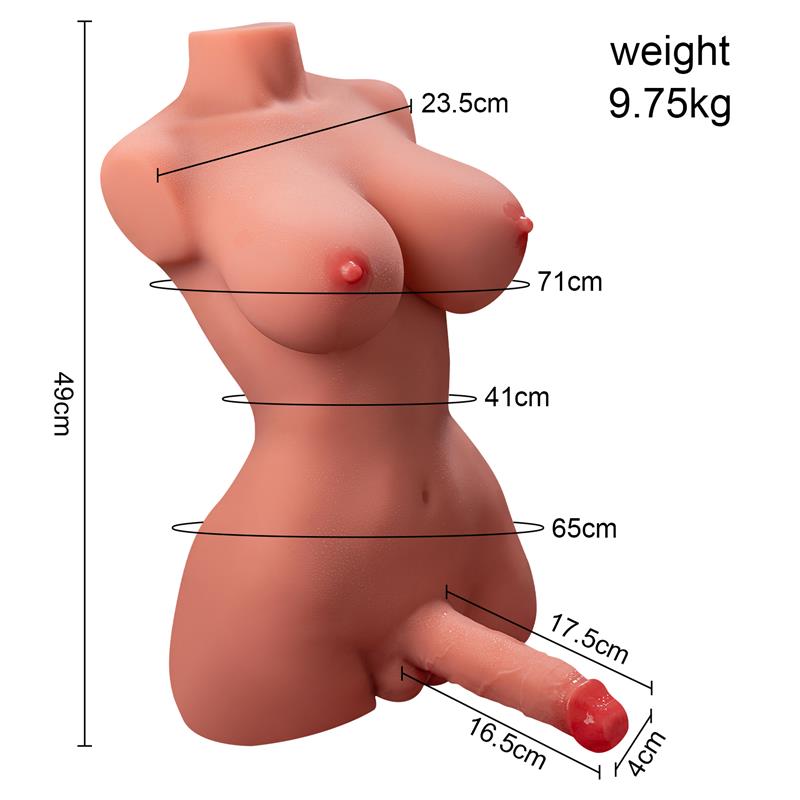 Hermosa Lady Boy Torso con Vibración y Thrusting 9.75 kg - Imagen 10