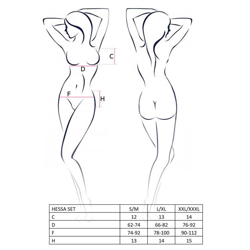 Hessa Set con Liguero Talla XL/XXL - Imagen 3