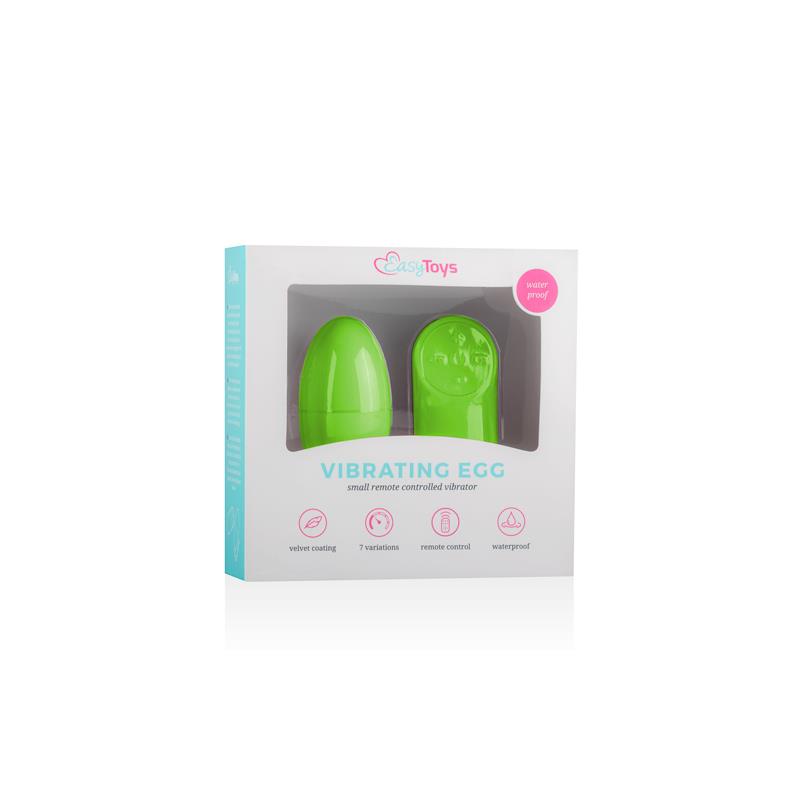 Huevo Vibrador Control Remoto - Verde - Imagen 6