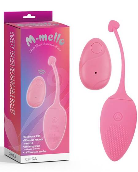 Huevo Vibrador Control Remoto Sweety Teaser USB 5.7