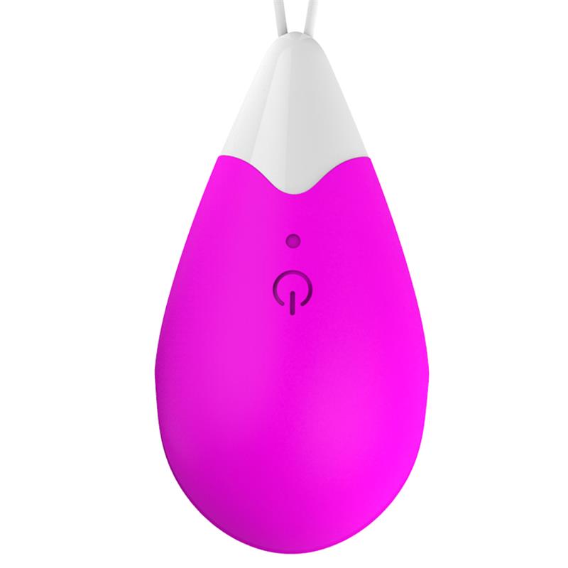 Huevo Vibrador Control Remoto USB Silicona Purpura - Imagen 3