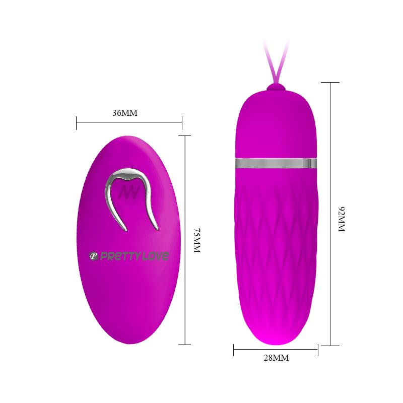 Huevo Vibrador Dawn Color Púrpura - Imagen 7