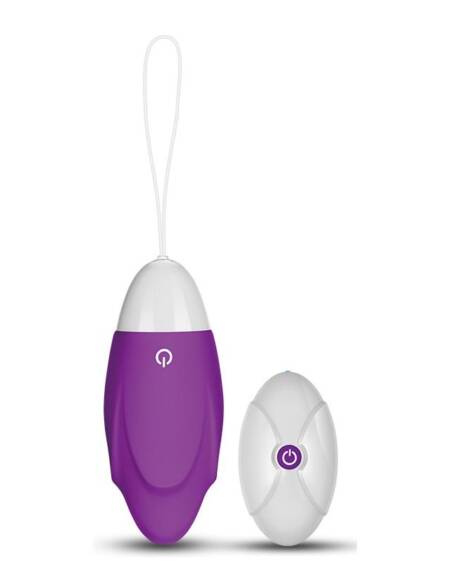 Huevo Vibrador iJoy Control Remoto USB Púrpura