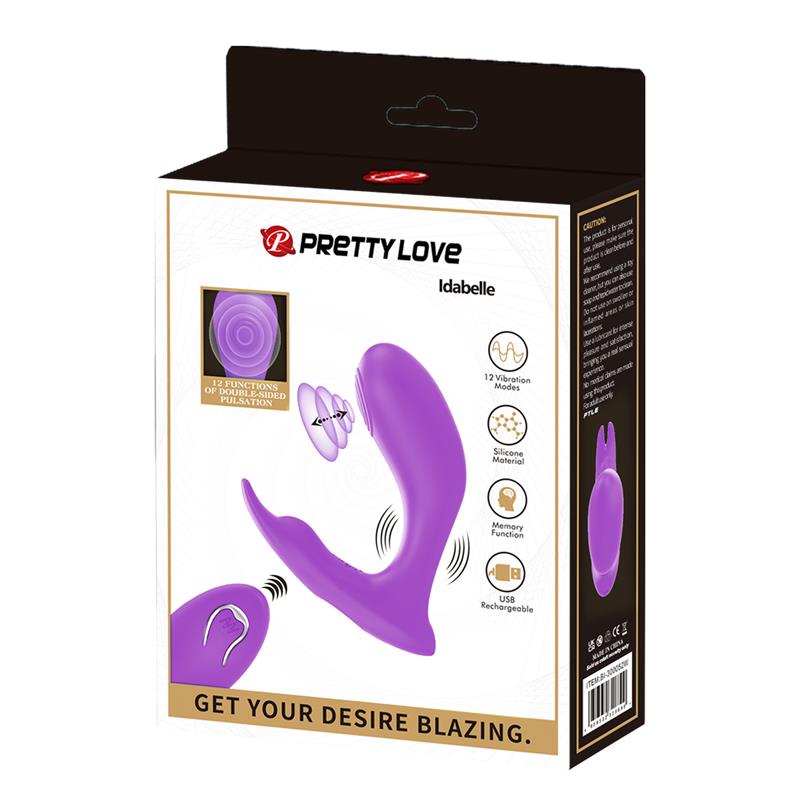 Idabelle Estimulador con Vibración y Pulsación Control Remoto - Imagen 9