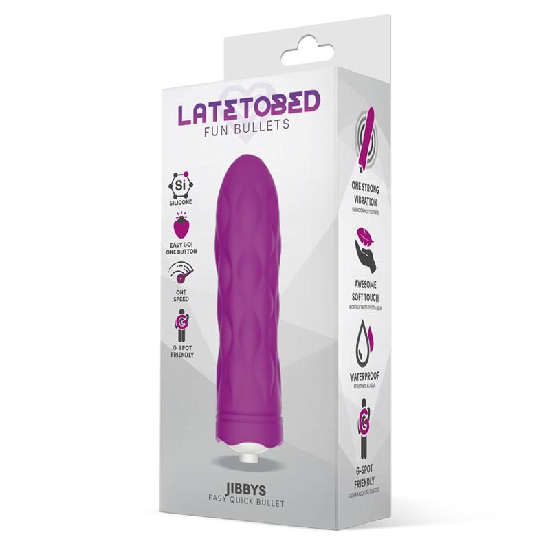 Jibbys Bala Vibradora Easy Quick Silicona Purple - Imagen 2