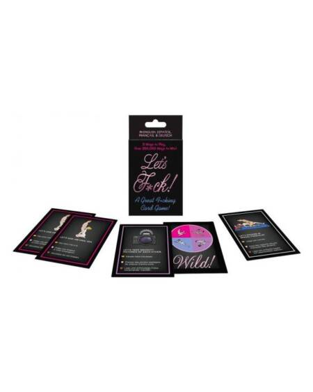 Juego de Cartas Lets Fuck Card Game (EN ES DE FR)