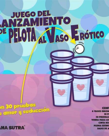 Juego de la Pelota al Vaso Erótico