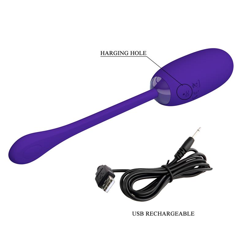 Julius Huevo Vibrador Violeta - Imagen 9