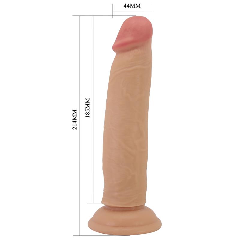 Keon Dildo con Piel Deslizante-Retractil 21 cm - Imagen 5