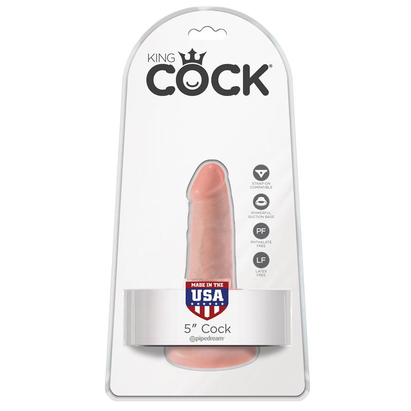 King Cock Pene de 5 - Color Natural - Imagen 3