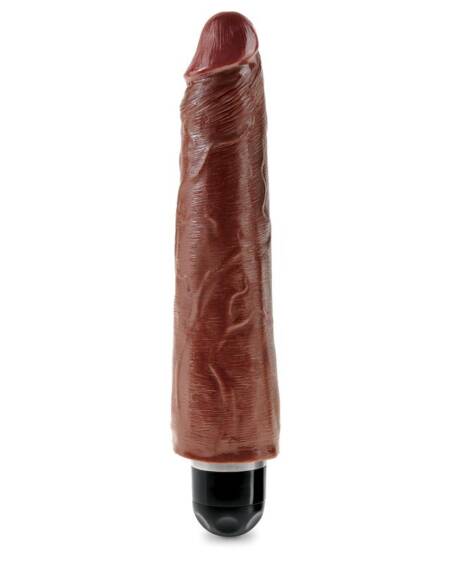 King Cock Vibrador Stiffy 9 - Color Marrón