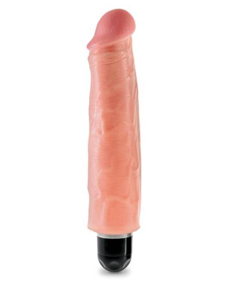 King Cock Vibrador Stiffy de 7 - Color Natural