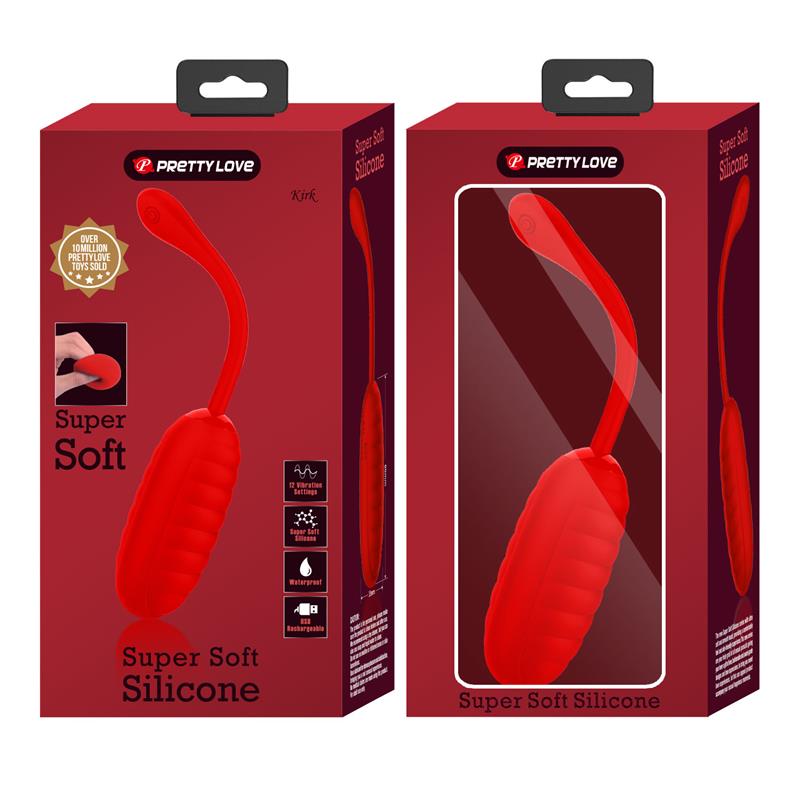Kirk Huevo Vibrador Rojo - Imagen 11