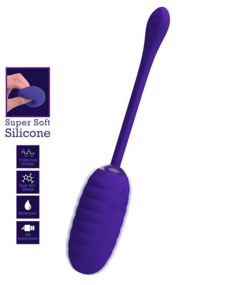 Kirk Huevo Vibrador Violeta