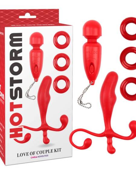 Kit Anal Wave Probe Rojo