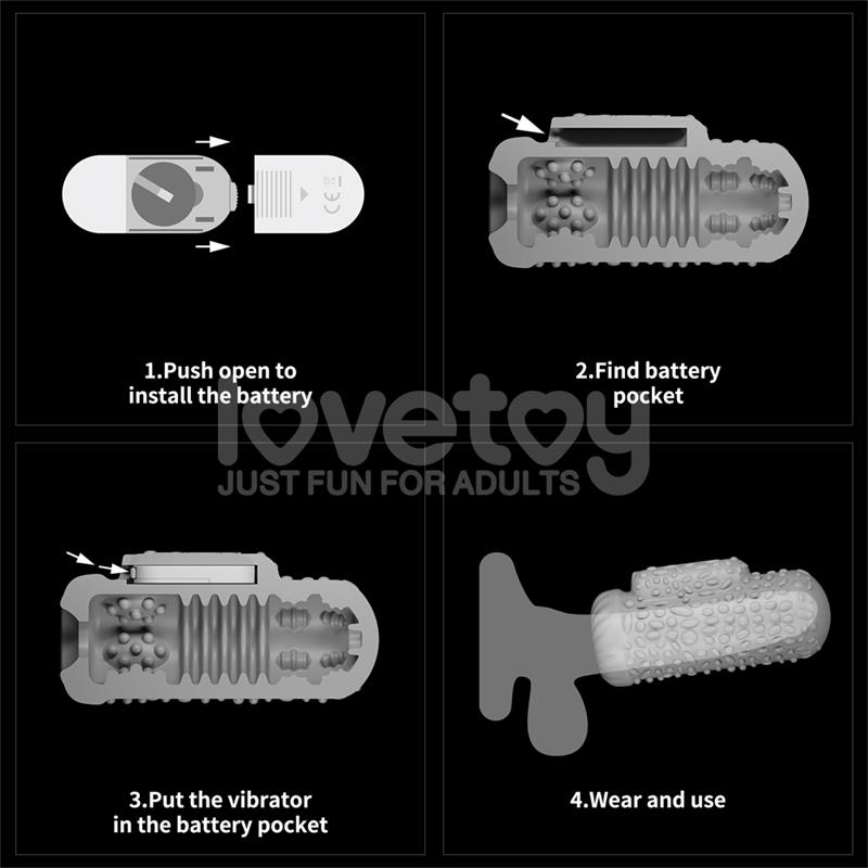 Knights Ring Funda para el Pene y Estimulador Drip - Imagen 19