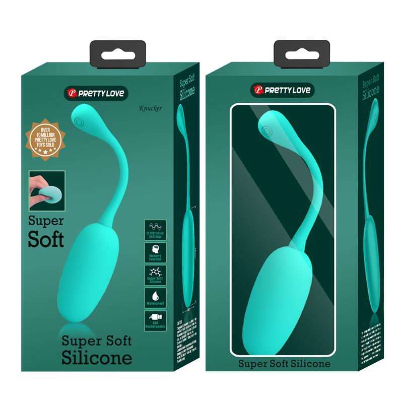 Knucker Huevo Vibrador Verde - Imagen 11