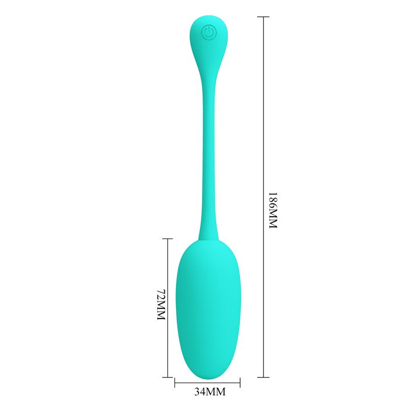 Knucker Huevo Vibrador Verde - Imagen 10