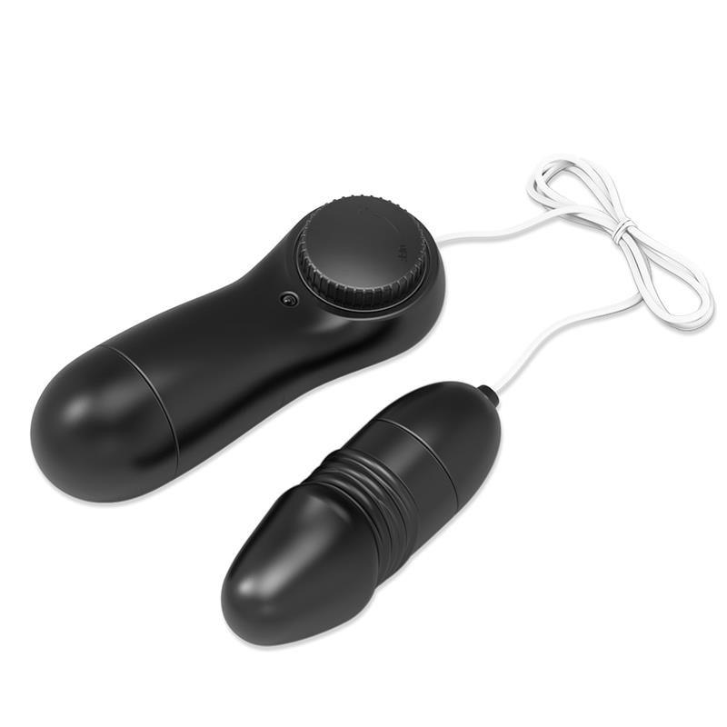 Laary Huevo Vibrador Multi Velocidad Control Remoto Negro - Imagen 3
