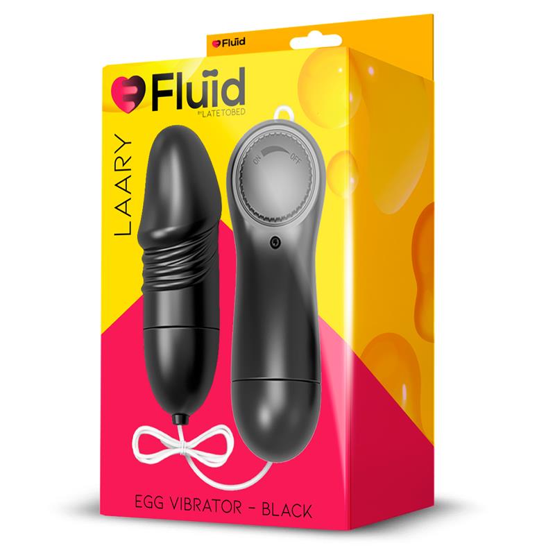 Laary Huevo Vibrador Multi Velocidad Control Remoto Negro - Imagen 6
