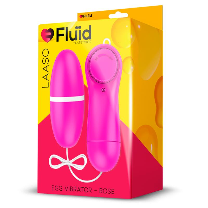 Laaso Huevo Vibrador Multi Velocidad Control Remoto Rose - Imagen 6