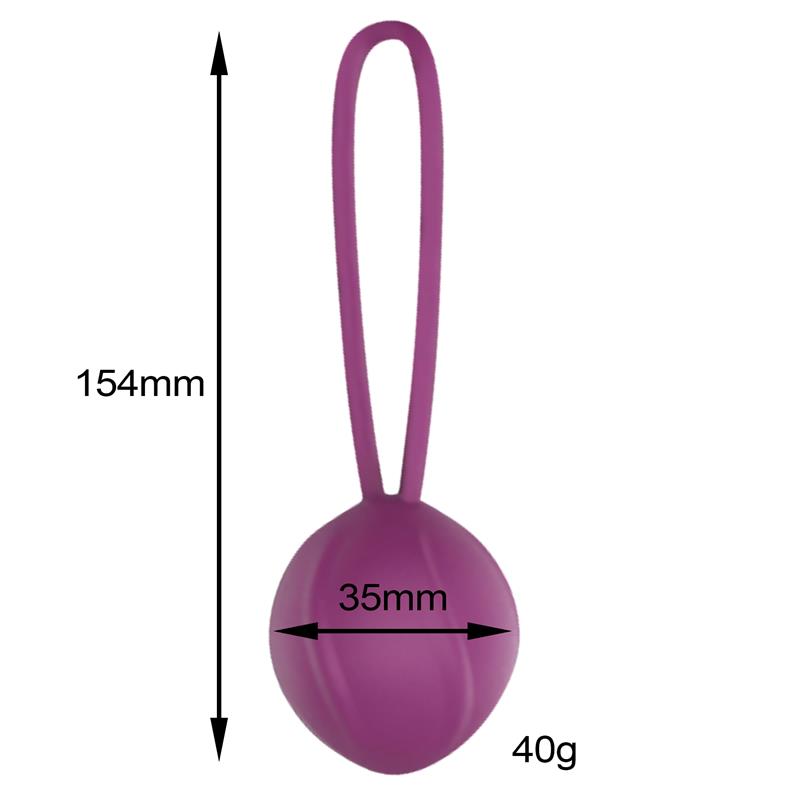 Leigh Bola Kegel Silicona Púrpura - Imagen 3