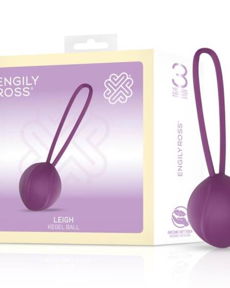 Leigh Bola Kegel Silicona Púrpura