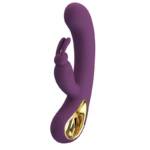 Liam Vibrador Punto G Silicona  con APP Morado