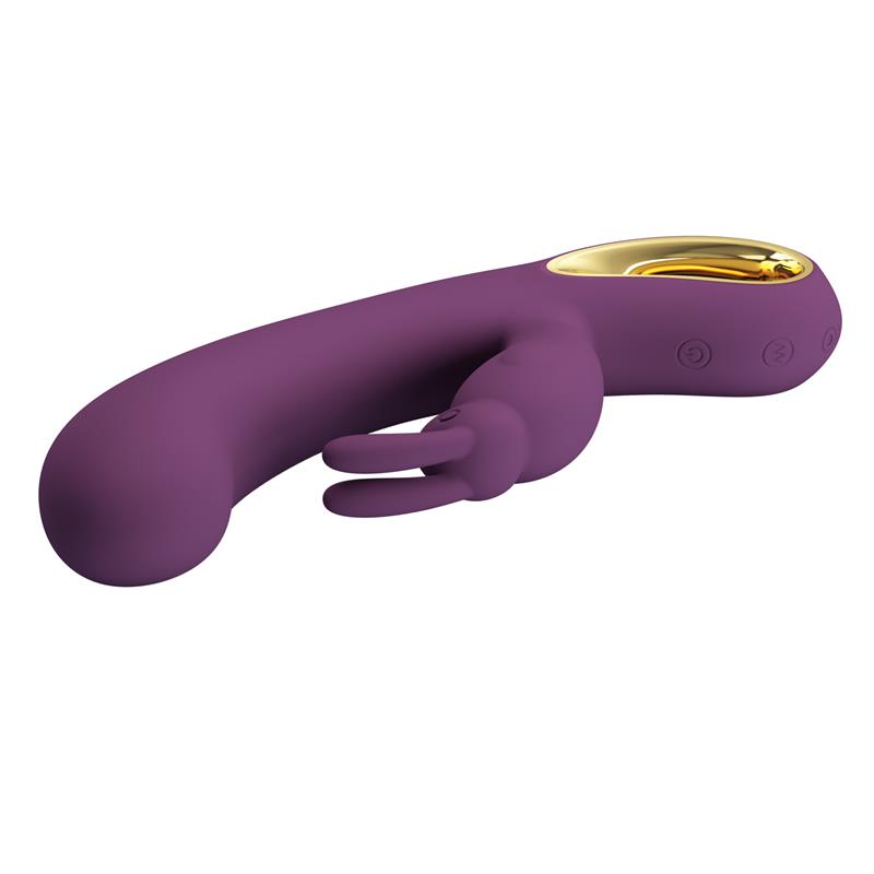 Liam Vibrador Punto G Silicona  con APP Morado - Imagen 4