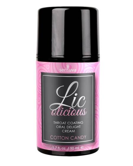 Lic-o-licius Crema Desensibilizante para la Garganta Algodón de Azucar 50 ml