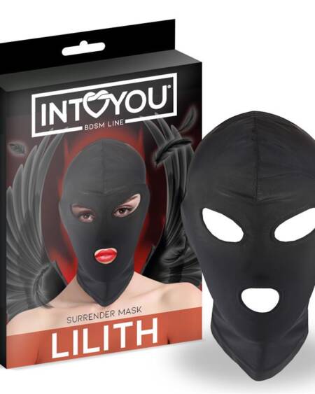 Lilith Máscara de Incógnito Abertura en la Boca y Ojos Color Negro