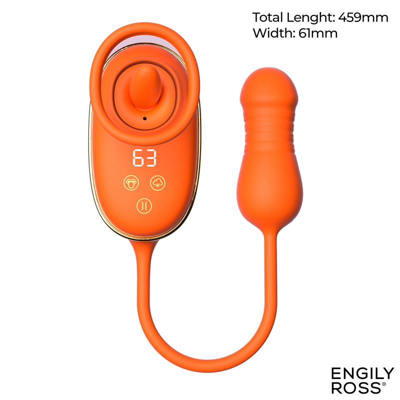 Lizer Pro Estimulador con Lengua Oscilante, Bomba de Vacio y Huevo con Up and Down - Imagen 10
