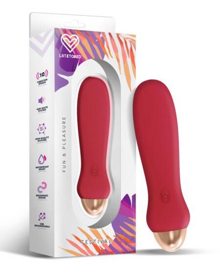 Luxo Estimulador 10 Velocidades Rust Red