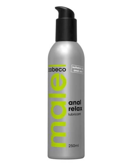 MALE Lubricante Anal Relax Base Agua 250 ml