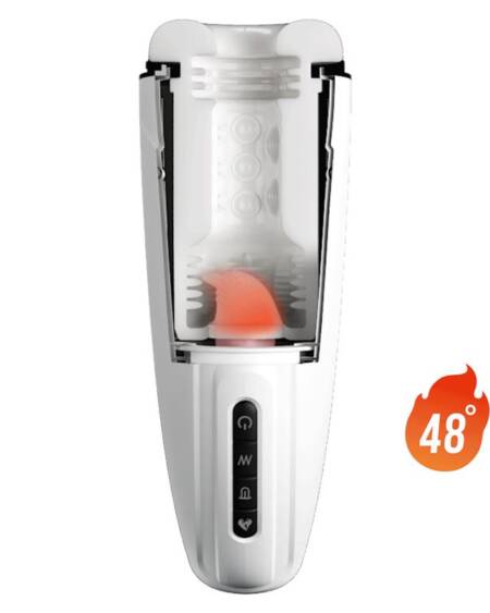 Marissa Masturbador Masculino Vibración, Calor, Voz Sex Talk y Licking