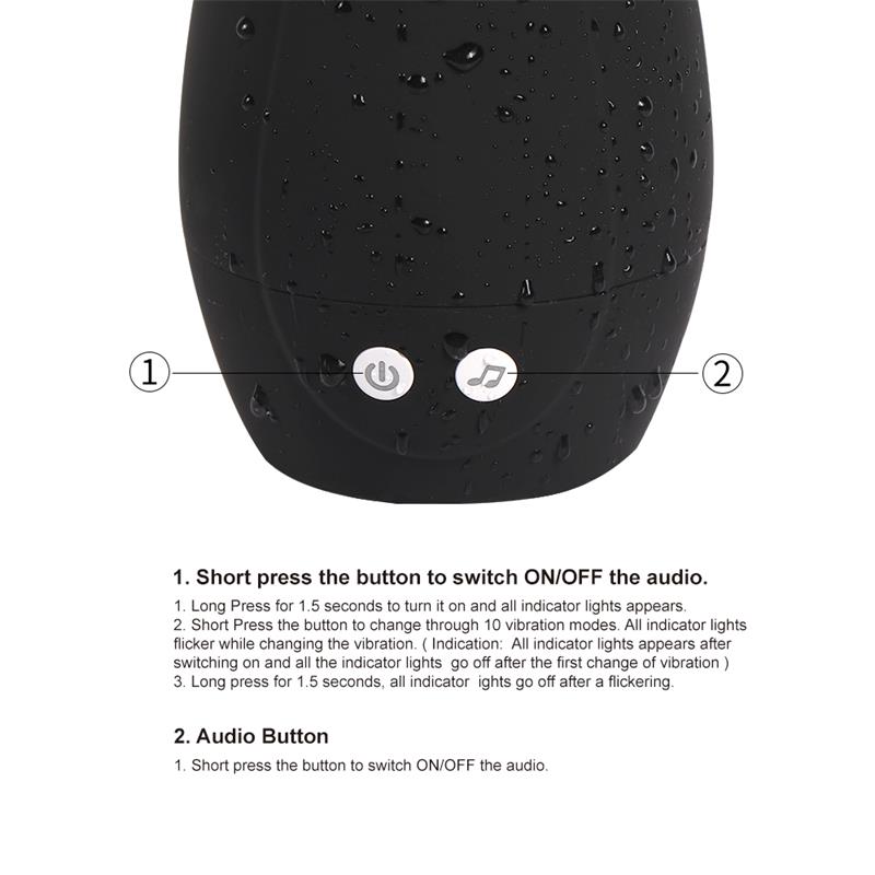 Masturabdor con Vibrador USB Tiny Man - Imagen 10