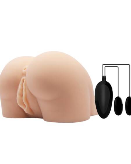 Masturbador Doble Vagina y Ano con Vibración