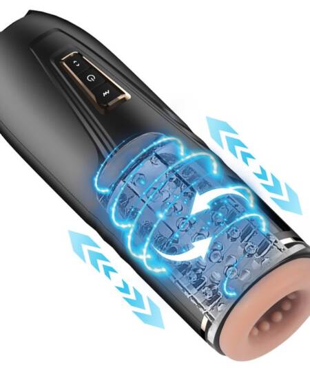 Masturbador Función Telescópica y Rotación Rita