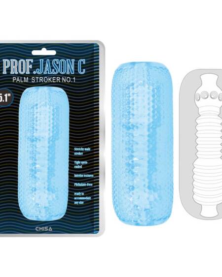 Masturbador Masculino Palm Stroker No. 1 - 4.9 Azul
