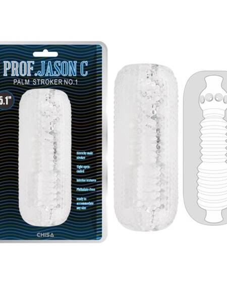 Masturbador Masculino Palm Stroker No. 1 - 4,9 Transparente