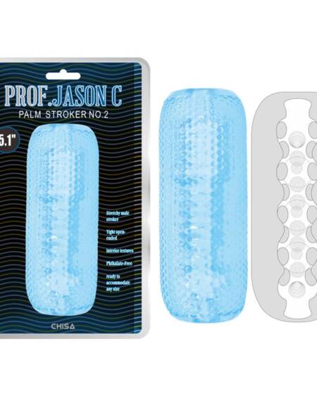 Masturbador Masculino Palm Stroker No. 2 - 4.9 Azul